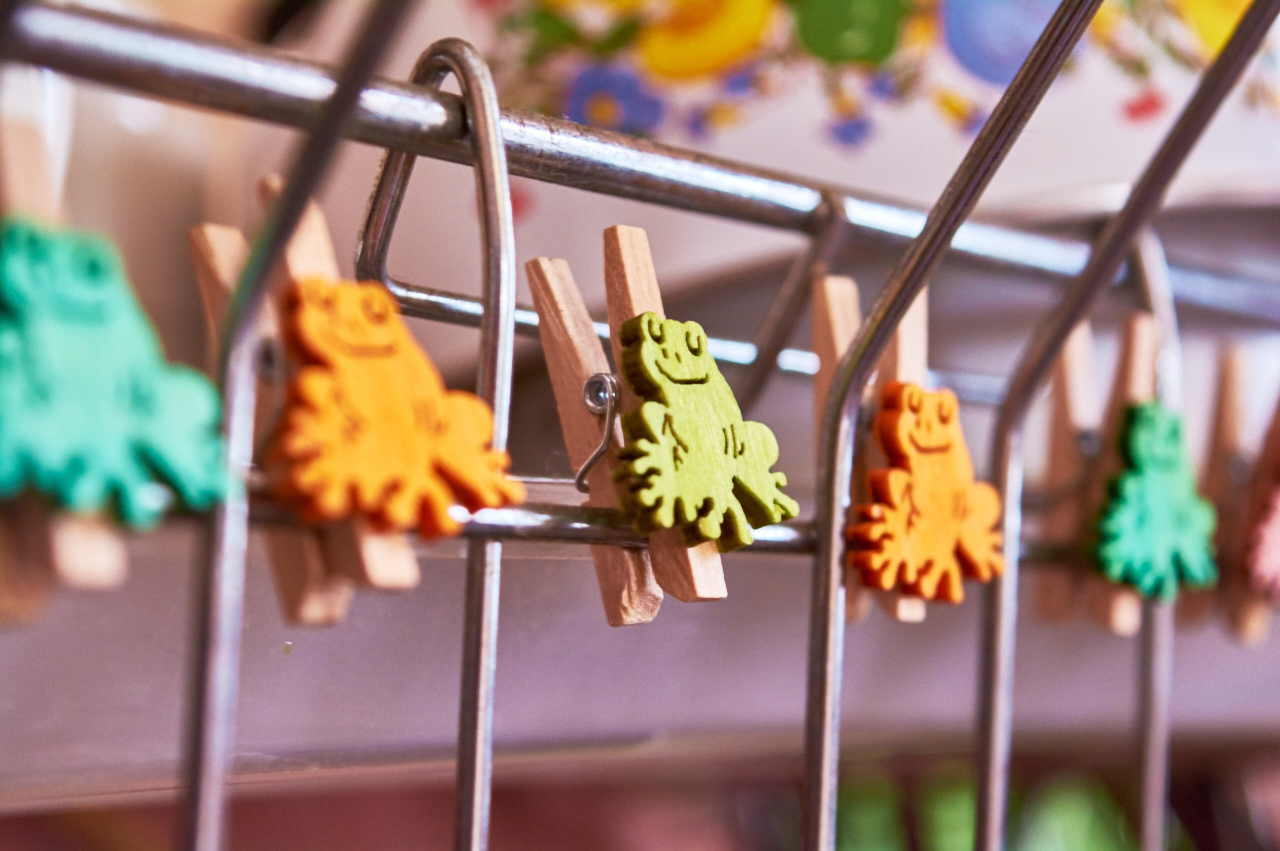 Интерьерные прищепки.