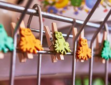 Интерьерные прищепки.