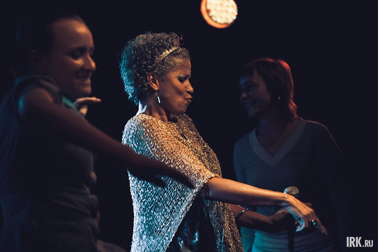 Арли Леонард в Иркутске. Фото Артема Моисеева