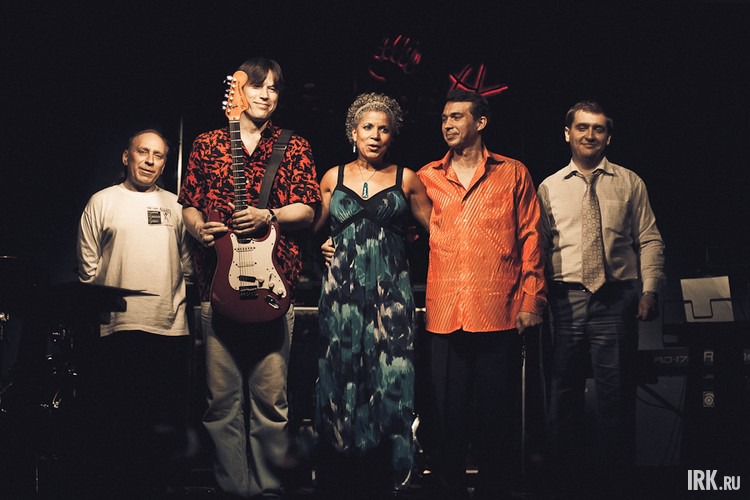 Арли Леонард и группа «Доктор джаз». Фото Артема Моисеева