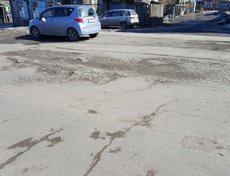 Пересечение улиц Горная и Партизанская. Фото предоставила Татьяна Михайлова