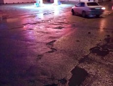 Улица Академическая, дом 25.  Фото прислал Александр Боровский