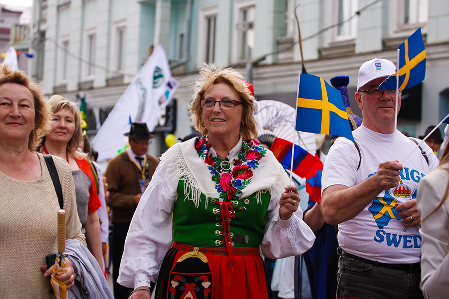 Карнавал «Шагаем вместе». Фото Владимира Смирнова, IRK.ru