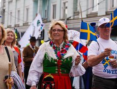 Карнавал «Шагаем вместе». Фото Владимира Смирнова, IRK.ru