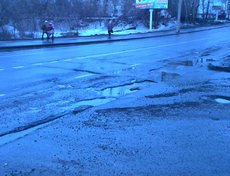 Улица Лермонтова, в районе остановки «Микрохирургия глаза»