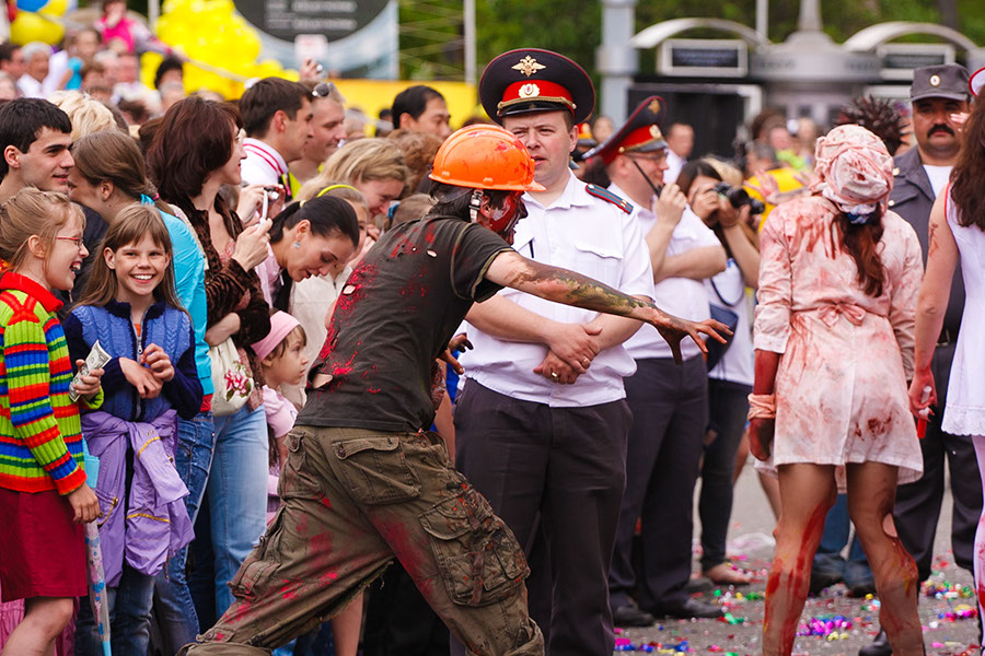 Карнавал «Шагаем вместе». Фото Владимира Смирнова, IRK.ru