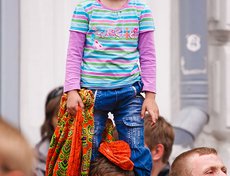 Карнавал «Шагаем вместе». Фото Владимира Смирнова, IRK.ru