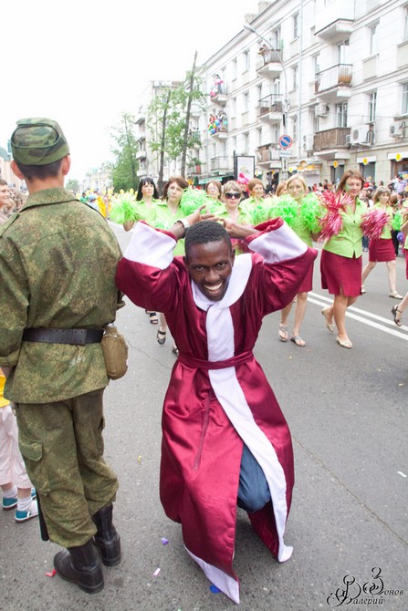 Карнавал в Иркутске. Автор фото - Валерий Зонов