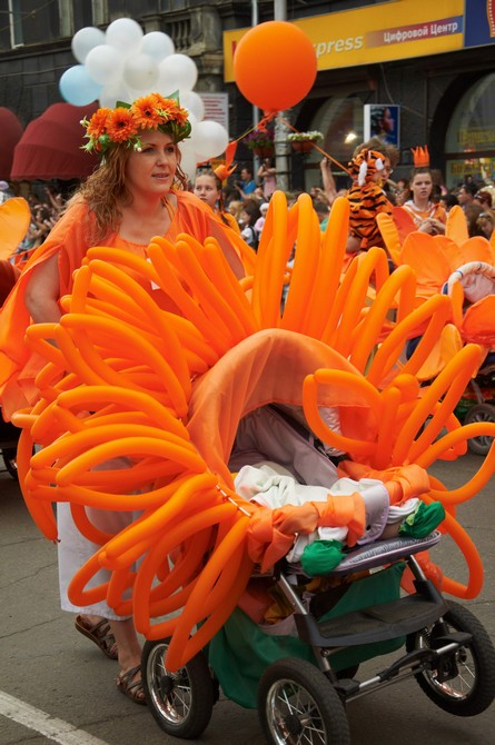 Карнавал в Иркутске. Автор фото - Елена Сауло