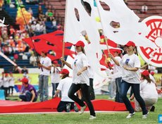 Праздник на стадионе «Труд». Автор фото - Алексей Ильин