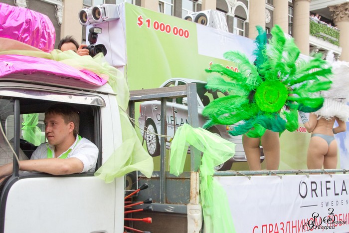Карнавал в Иркутске. Автор фото - Валерий Зонов