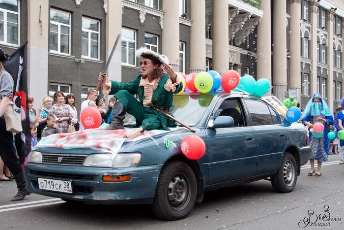 Карнавал в Иркутске. Автор фото - Валерий Зонов