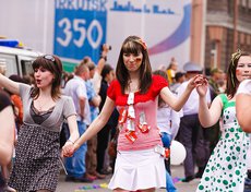 Карнавал «Шагаем вместе». Фото Владимира Смирнова, IRK.ru