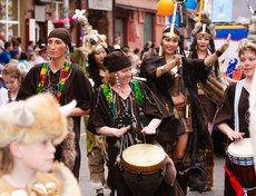 Карнавал «Шагаем вместе». Фото Владимира Смирнова, IRK.ru