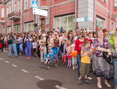 Карнавал «Шагаем вместе». Фото Владимира Смирнова, IRK.ru