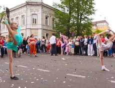 Карнавал «Шагаем вместе». Фото Владимира Смирнова, IRK.ru