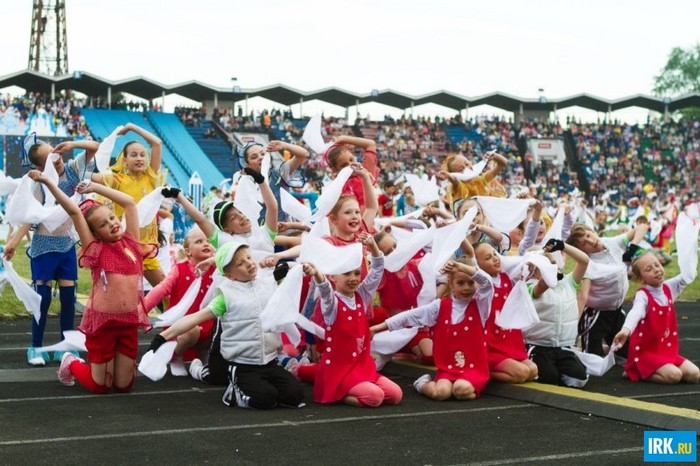 Праздник на стадионе «Труд». Автор фото - Алексей Ильин