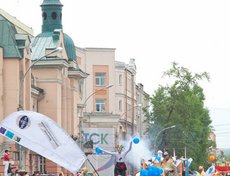 Карнавал в Иркутске. Автор фото - Валерий Зонов