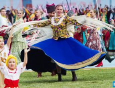 Праздник на стадионе «Труд». Автор фото - Алексей Ильин