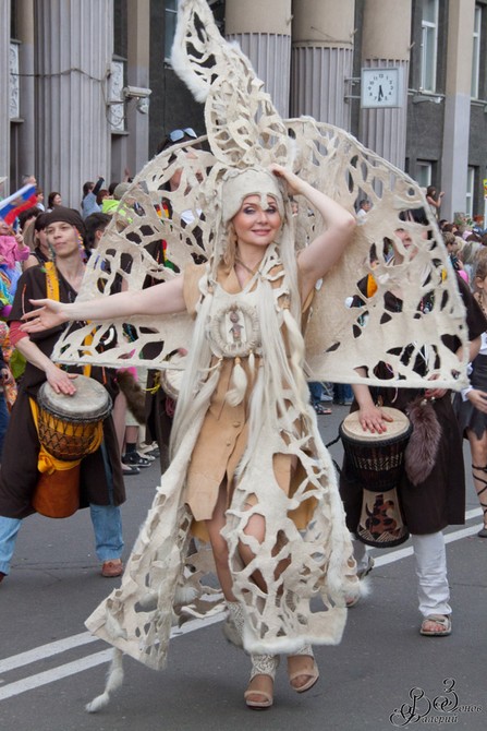 Карнавал в Иркутске. Автор фото - Валерий Зонов