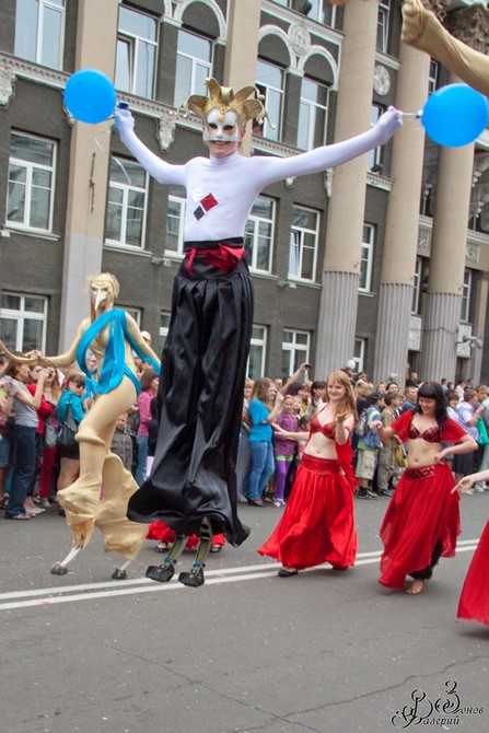Карнавал в Иркутске. Автор фото - Валерий Зонов