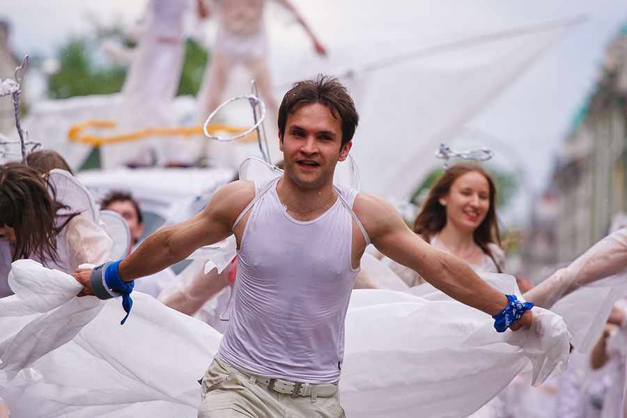 Карнавал «Шагаем вместе». Фото Владимира Смирнова, IRK.ru