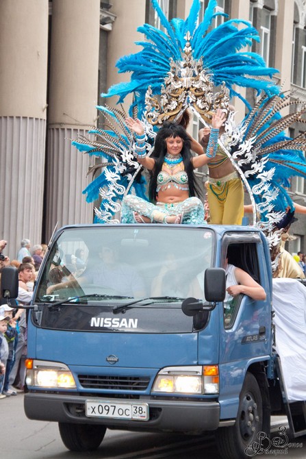 Карнавал в Иркутске. Автор фото - Валерий Зонов