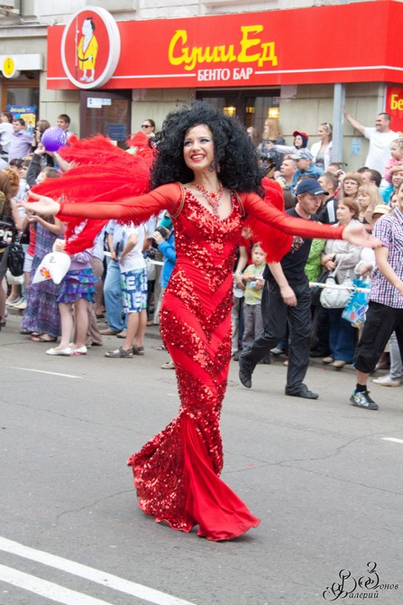 Карнавал в Иркутске. Автор фото - Валерий Зонов