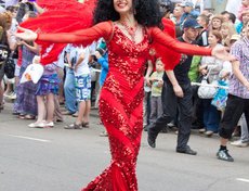 Карнавал в Иркутске. Автор фото - Валерий Зонов