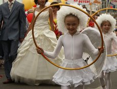 Городской карнавал «Шагаем вместе». Автор фото - Ольга Дужак