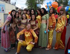 Городской карнавал «Шагаем вместе». Автор фото - Ольга Дужак