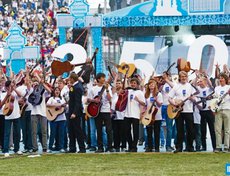 Праздник на стадионе «Труд». Автор фото - Алексей Ильин