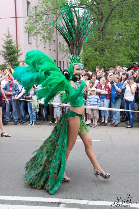 Карнавал в Иркутске. Автор фото - Валерий Зонов