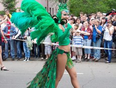 Карнавал в Иркутске. Автор фото - Валерий Зонов