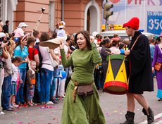 Карнавал «Шагаем вместе». Фото Владимира Смирнова, IRK.ru