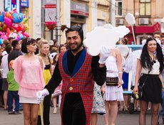 Карнавал «Шагаем вместе». Фото Владимира Смирнова, IRK.ru