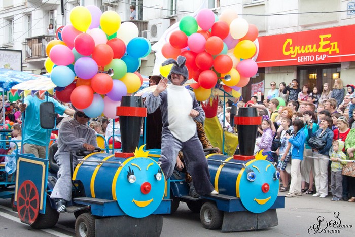 Карнавал в Иркутске. Автор фото - Валерий Зонов