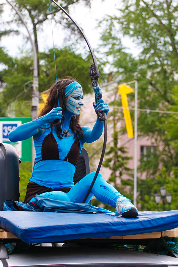 Карнавал «Шагаем вместе». Фото Владимира Смирнова, IRK.ru