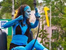 Карнавал «Шагаем вместе». Фото Владимира Смирнова, IRK.ru