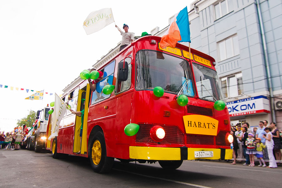 Карнавал «Шагаем вместе». Фото Владимира Смирнова, IRK.ru