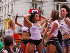 Карнавал «Шагаем вместе». Фото Владимира Смирнова, IRK.ru