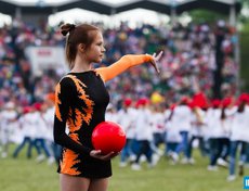 Праздник на стадионе «Труд». Автор фото - Алексей Ильин