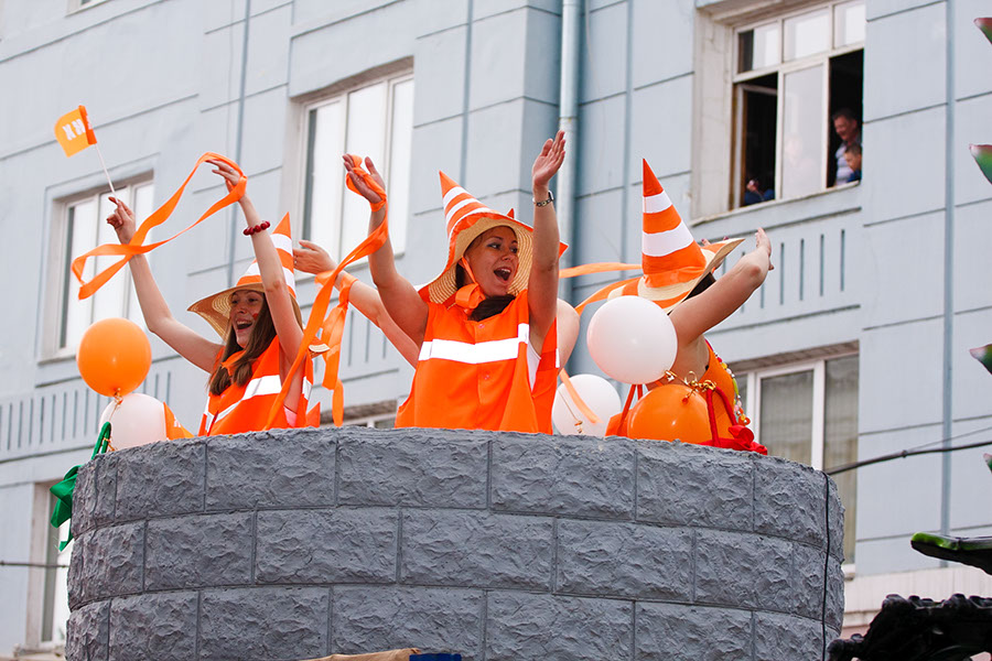 Карнавал «Шагаем вместе». Фото Владимира Смирнова, IRK.ru