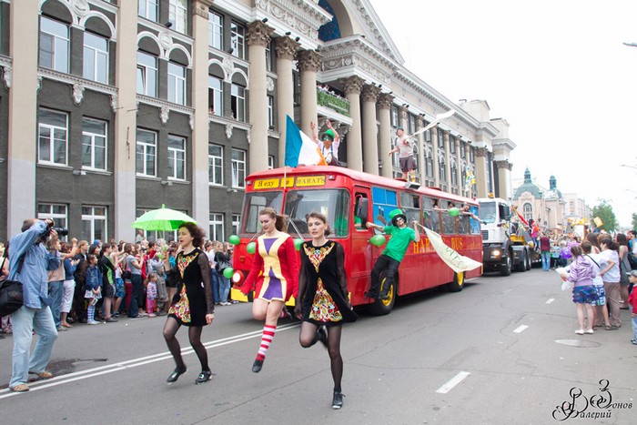 Карнавал в Иркутске. Автор фото - Валерий Зонов