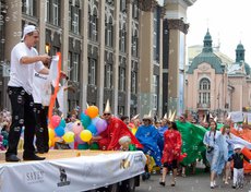 Карнавал в Иркутске. Автор фото - Валерий Зонов