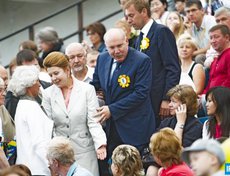 Праздник на стадионе «Труд». Автор фото - Алексей Ильин