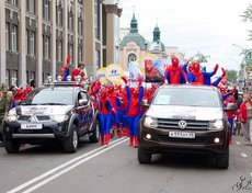 Карнавал в Иркутске. Автор фото - Валерий Зонов