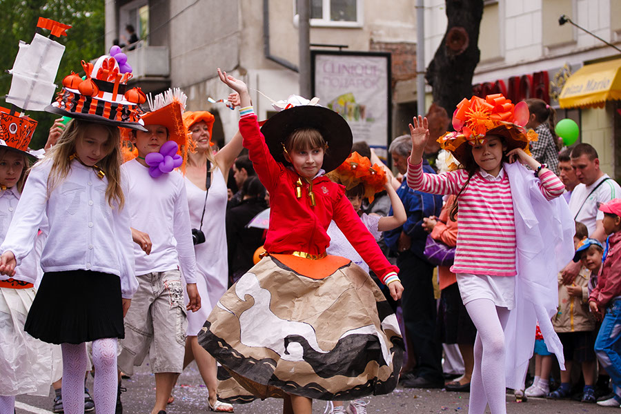 Карнавал «Шагаем вместе». Фото Владимира Смирнова, IRK.ru
