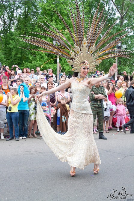 Карнавал в Иркутске. Автор фото - Валерий Зонов