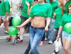 Карнавал в Иркутске. Автор фото - Валерий Зонов